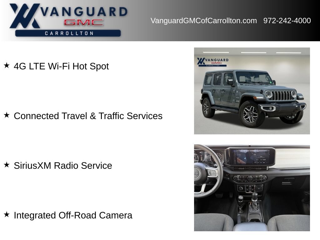 Used 2024 Jeep Wrangler Unlimited Sahara w/ Technology Group AWD/4WD image 18