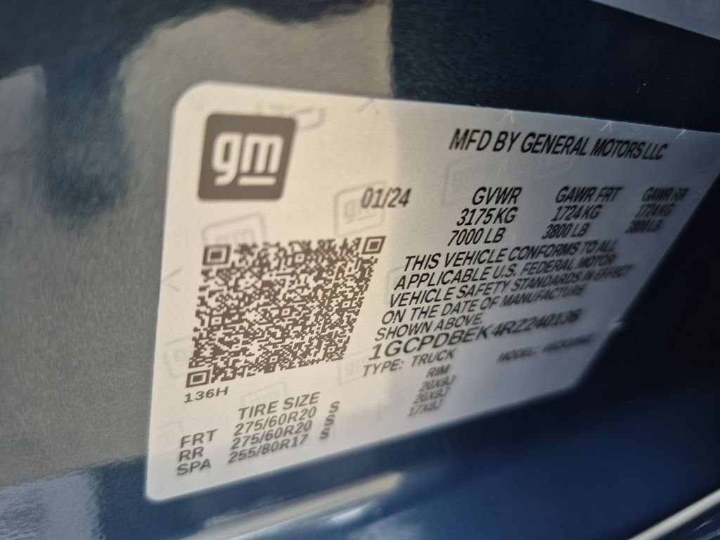 New 2024 Chevrolet Silverado 1500 Custom AWD/4WD image 29