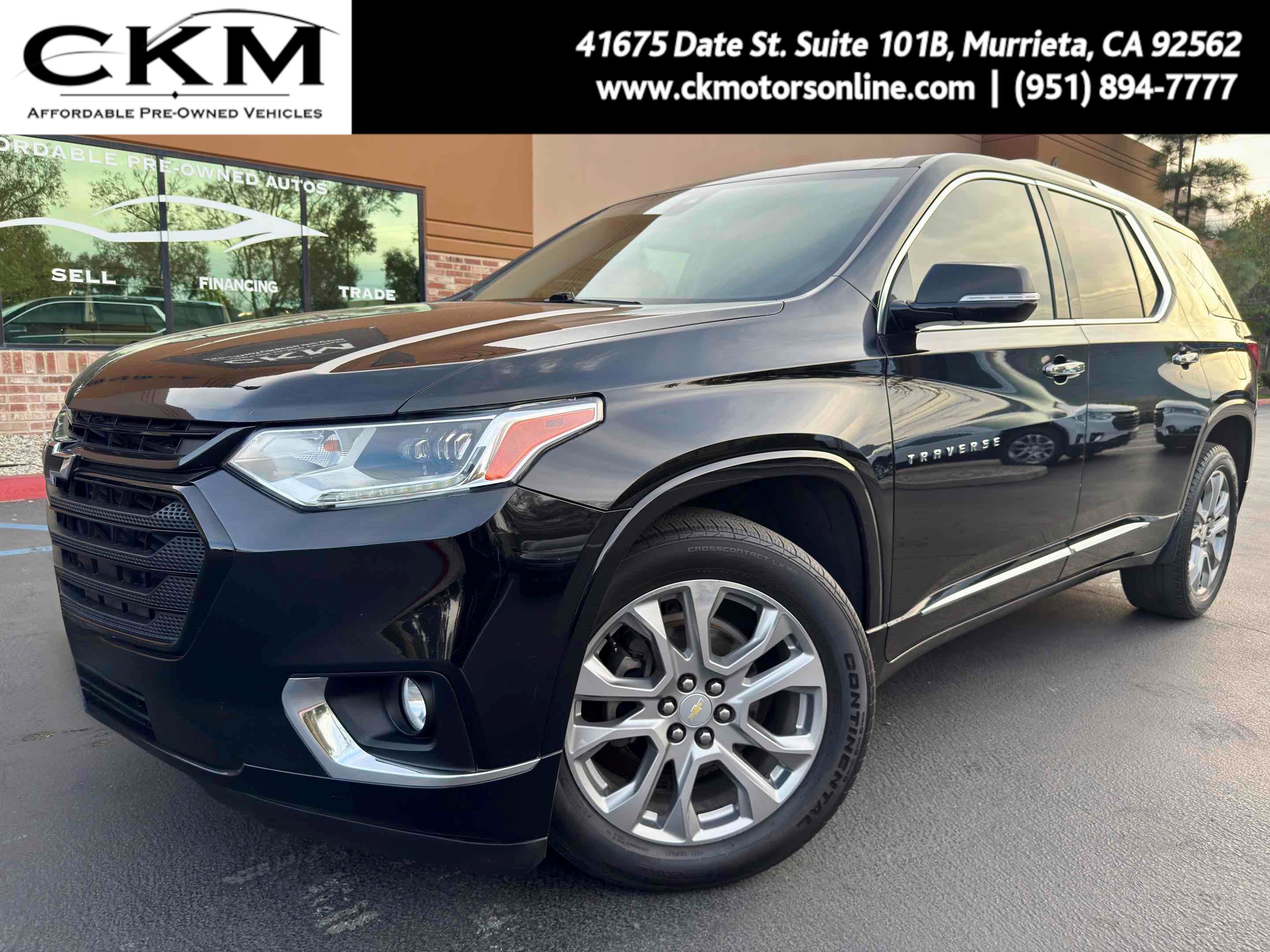 Used 2018 Chevrolet Traverse Premier w/ LPO, Black Accent Package
