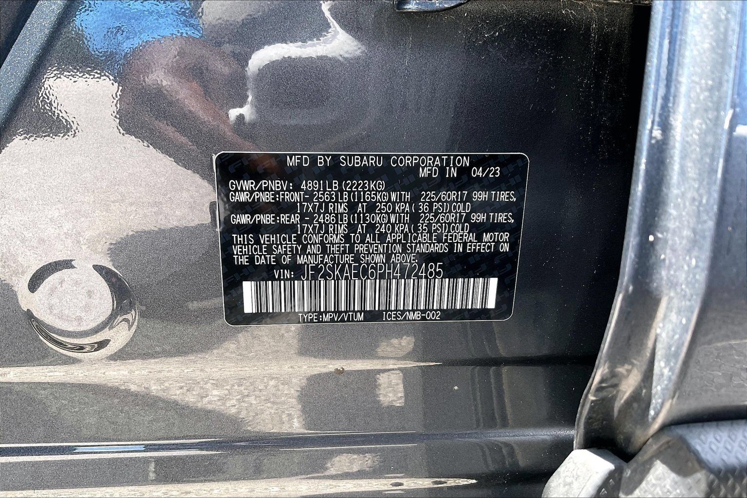 Certified 2023 Subaru Forester Premium AWD/4WD image 33