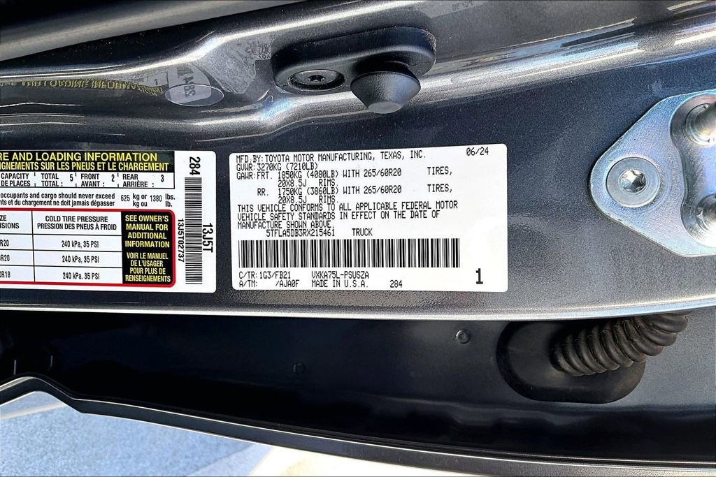 Used 2024 Toyota Tundra SR5 AWD/4WD image 36