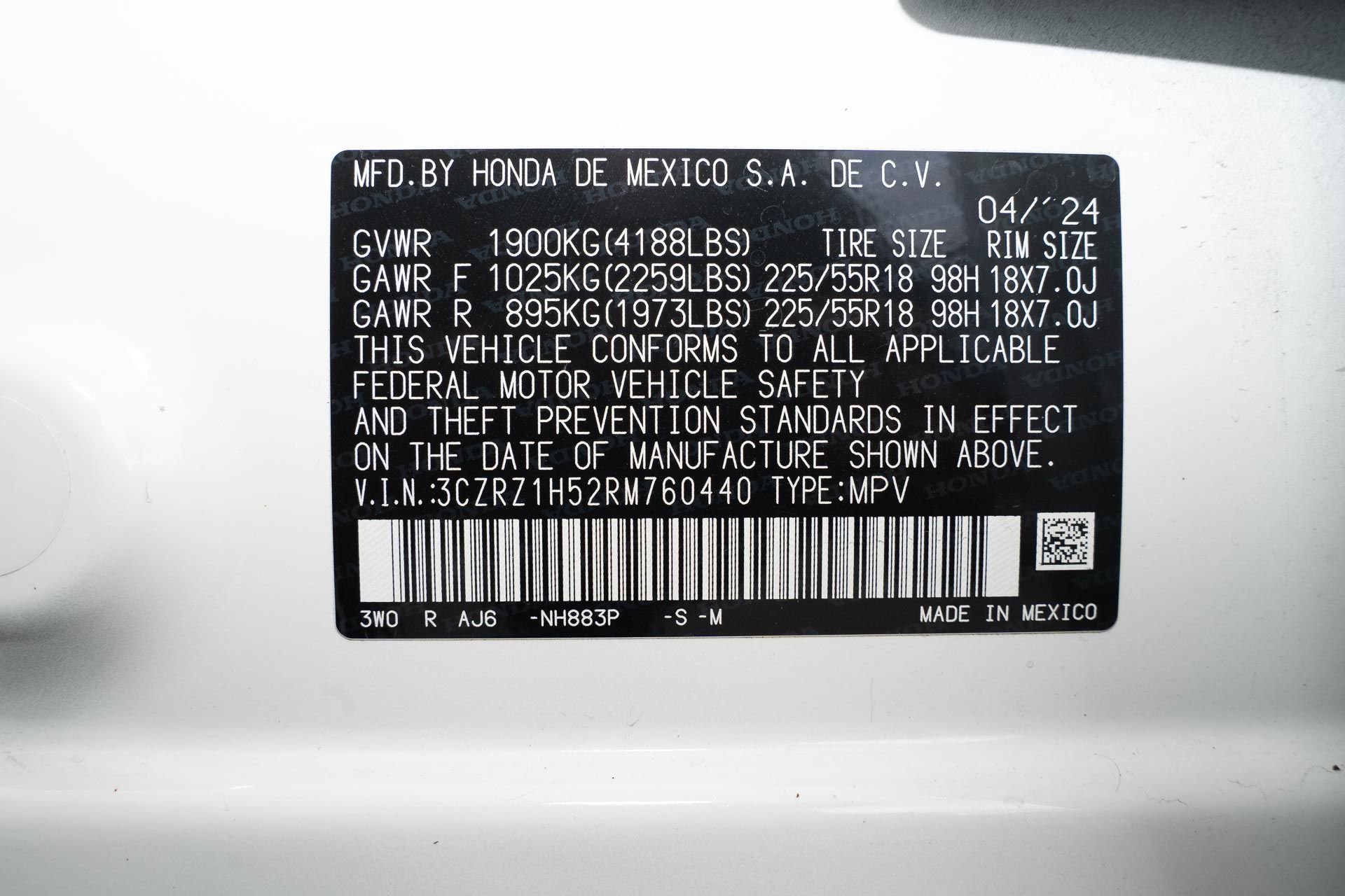 Used 2024 Honda HR-V Sport image 36