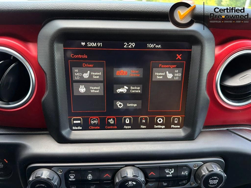 Certified 2022 Jeep Wrangler Unlimited Rubicon w/ Dual Top Group AWD/4WD image 73