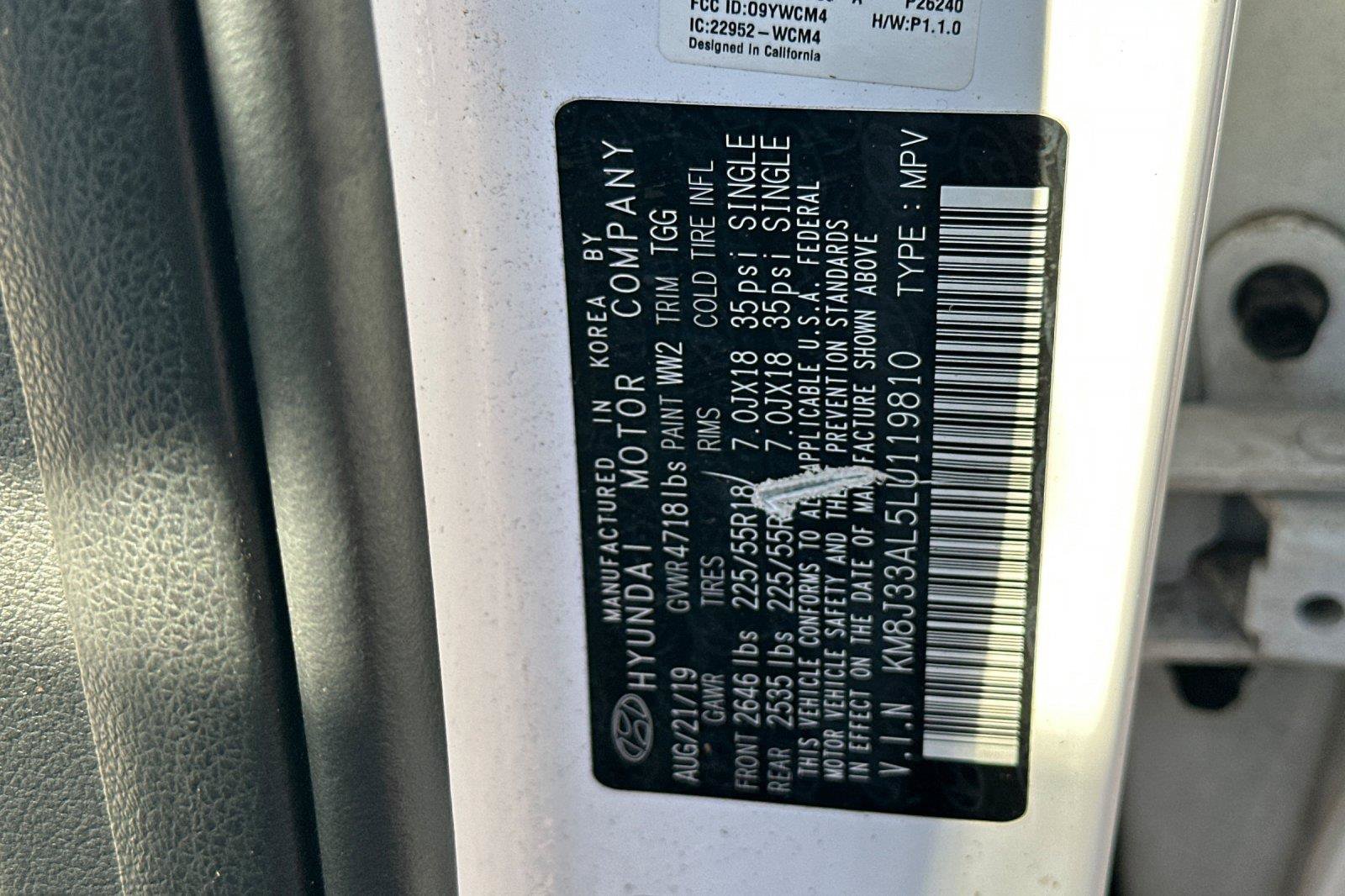 Used 2020 Hyundai Tucson SEL FWD image 27
