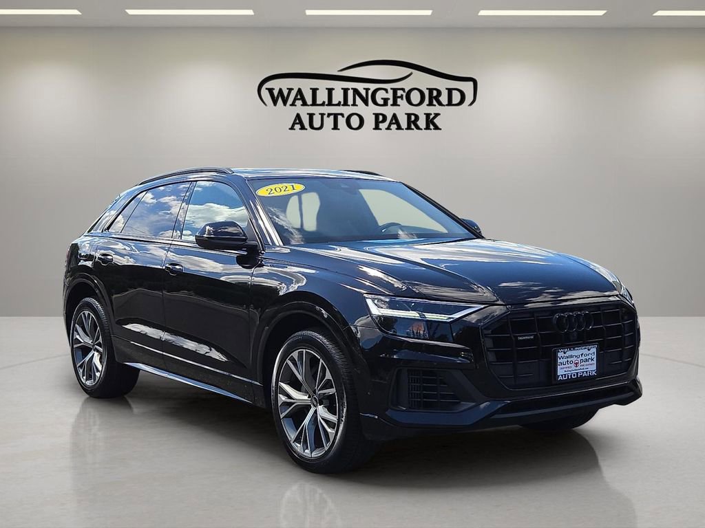 Used 2021 Audi Q8 Premium w/ Black Optic Package image 3