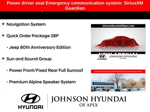 Used 2021 Jeep Compass 80th Special Edition w/ Sun and Sound Group image 7