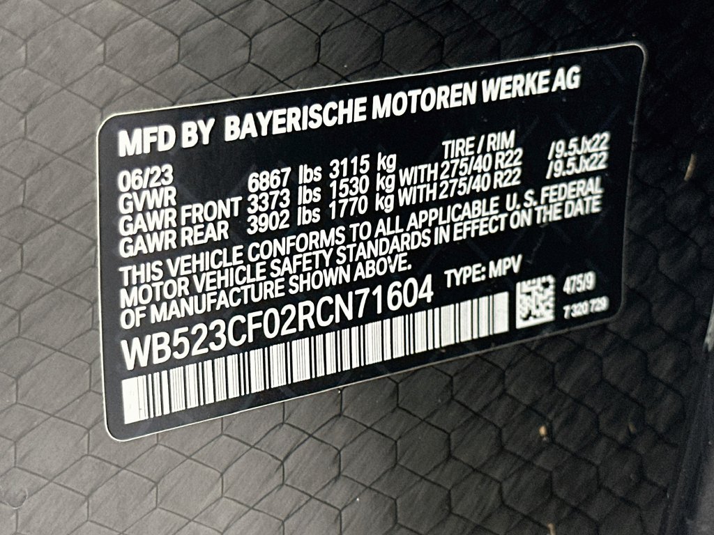 Certified 2024 BMW iX xDrive50 w/ Premium Package AWD/4WD image 32