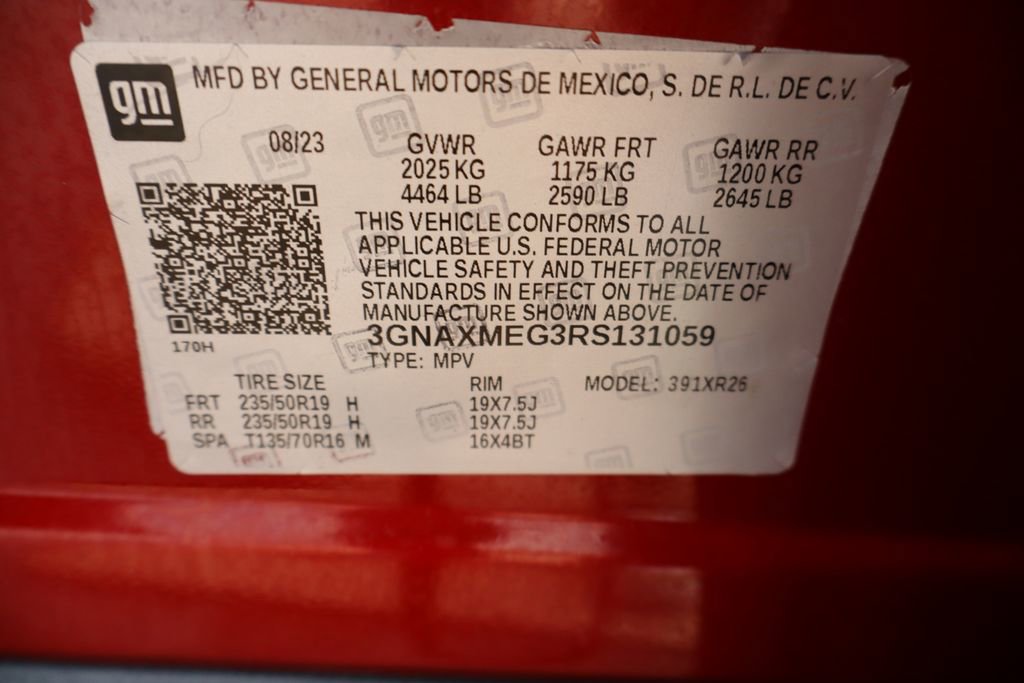 Used 2024 Chevrolet Equinox RS FWD image 38