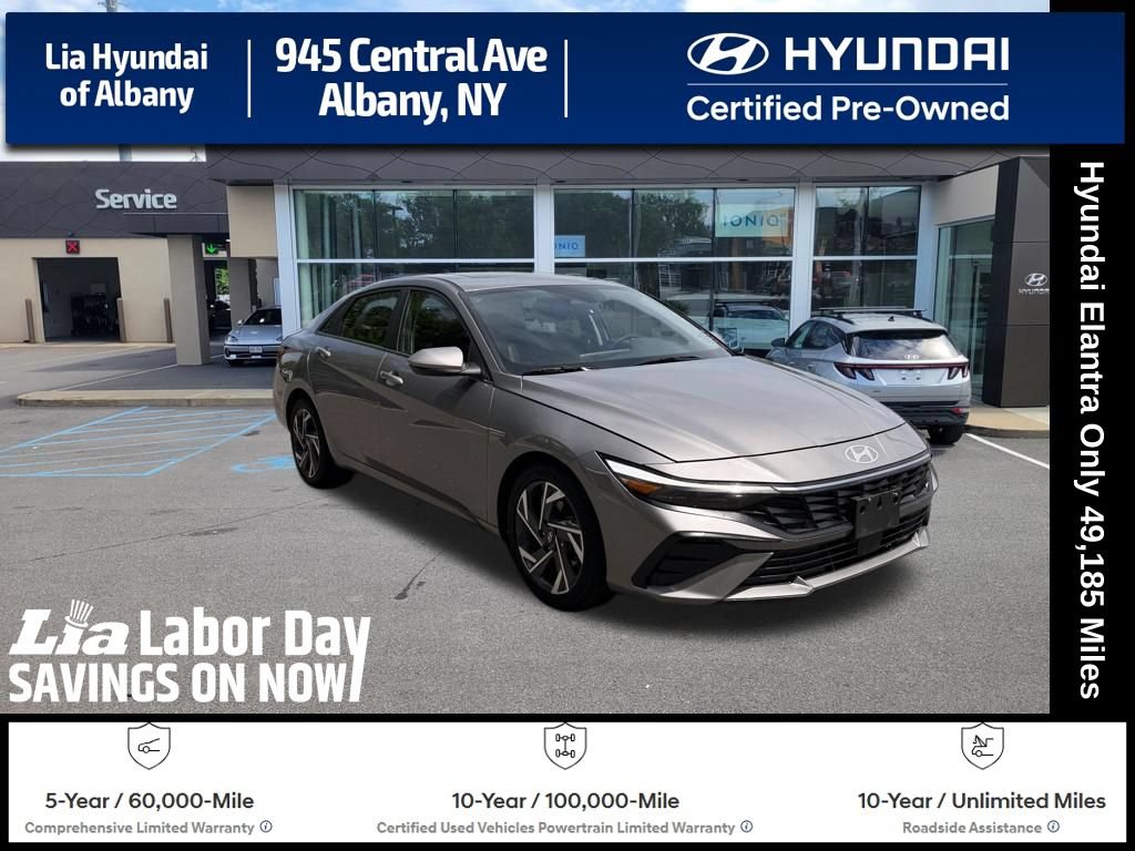 Certified 2025 Hyundai Elantra SEL