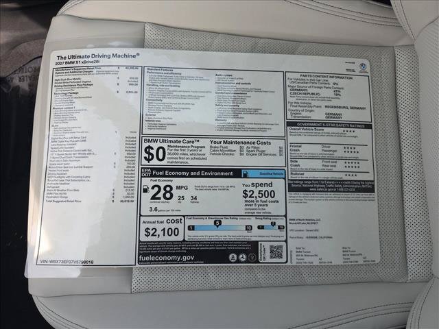 New 2027 BMW X1 xDrive28i w/ Technology Package AWD/4WD image 18