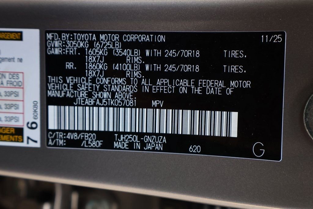 New 2026 Toyota Land Cruiser 1958 image 27