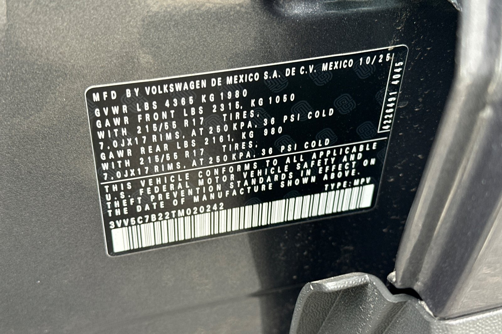 New 2026 Volkswagen Taos S FWD image 23