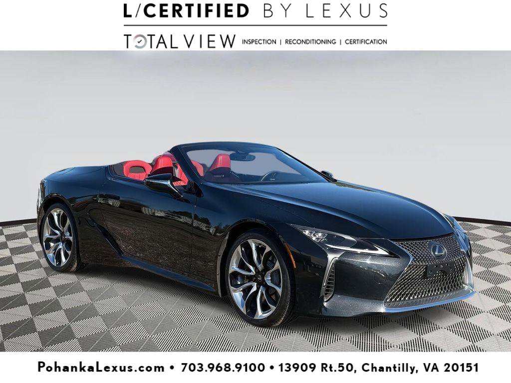 Used 2021 Lexus LC 500 Convertible w/ Touring Package image 1