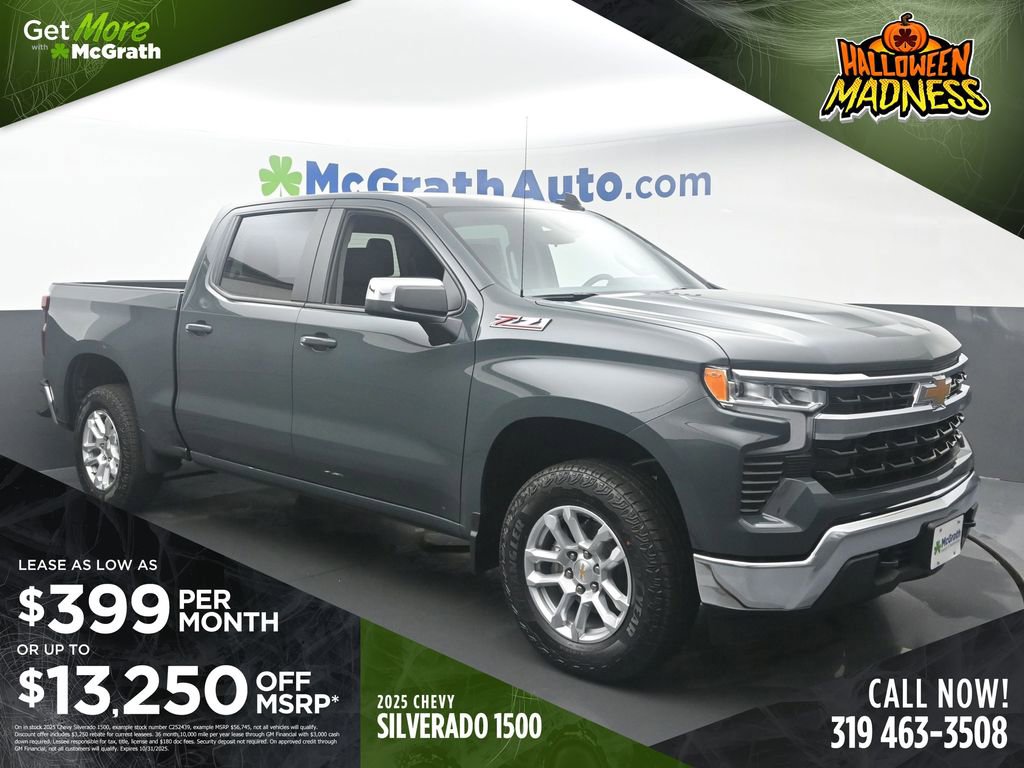New 2025 Chevrolet Silverado 1500 LT w/ Z71 Off-Road Package