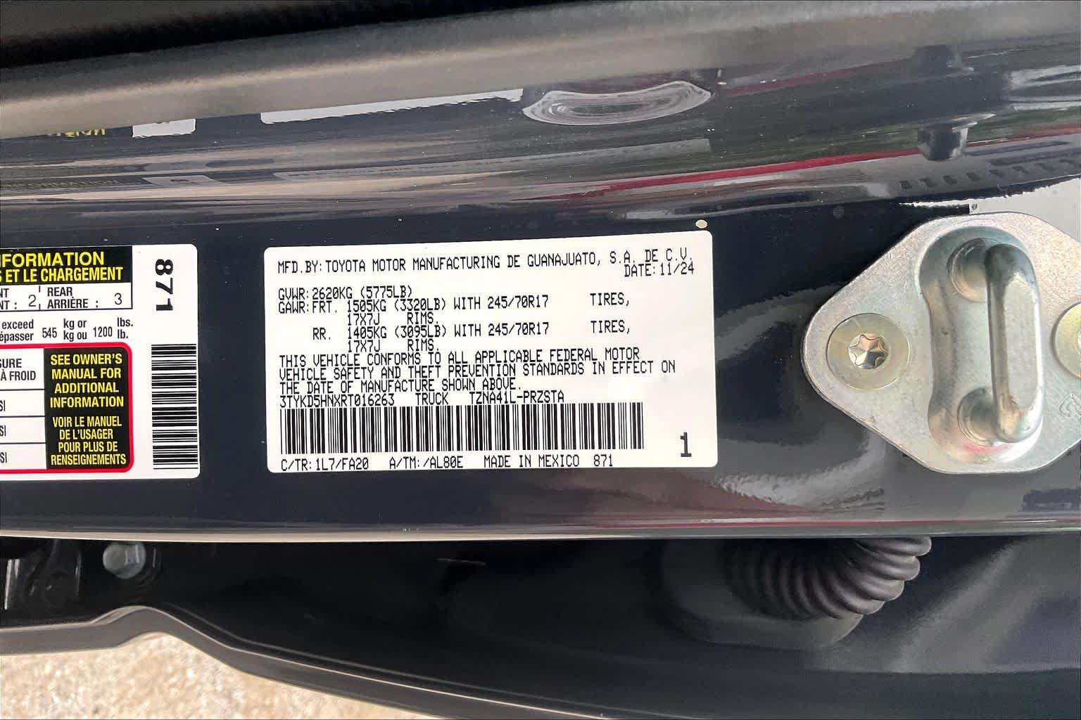 Used 2024 Toyota Tacoma SR RWD image 34