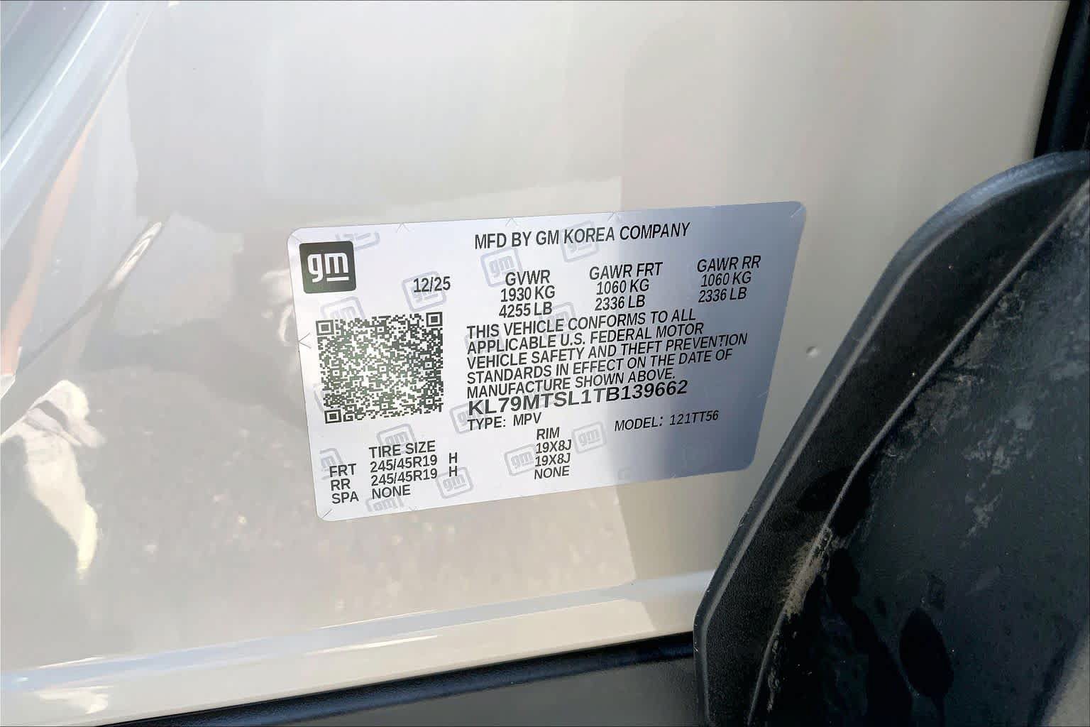 Certified 2026 Chevrolet TrailBlazer RS FWD image 59