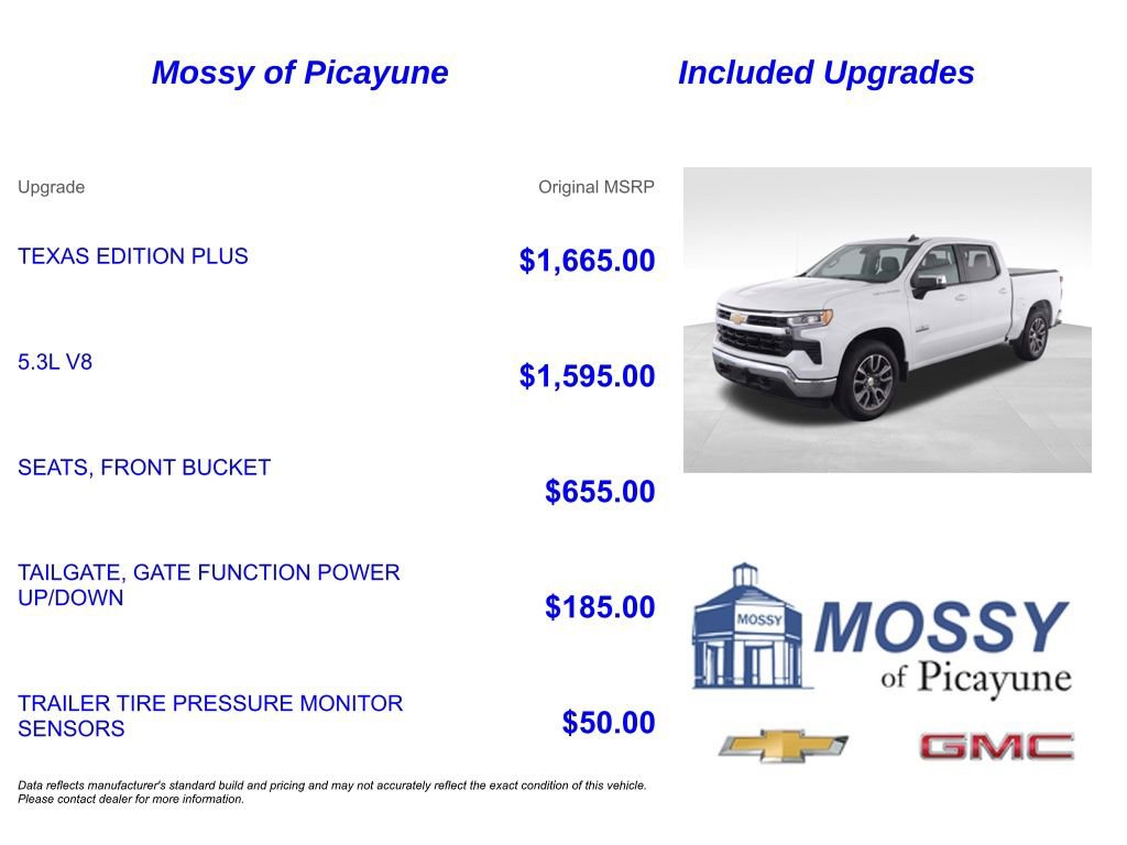 Used 2025 Chevrolet Silverado 1500 LT w/ Texas Edition Plus RWD image 7