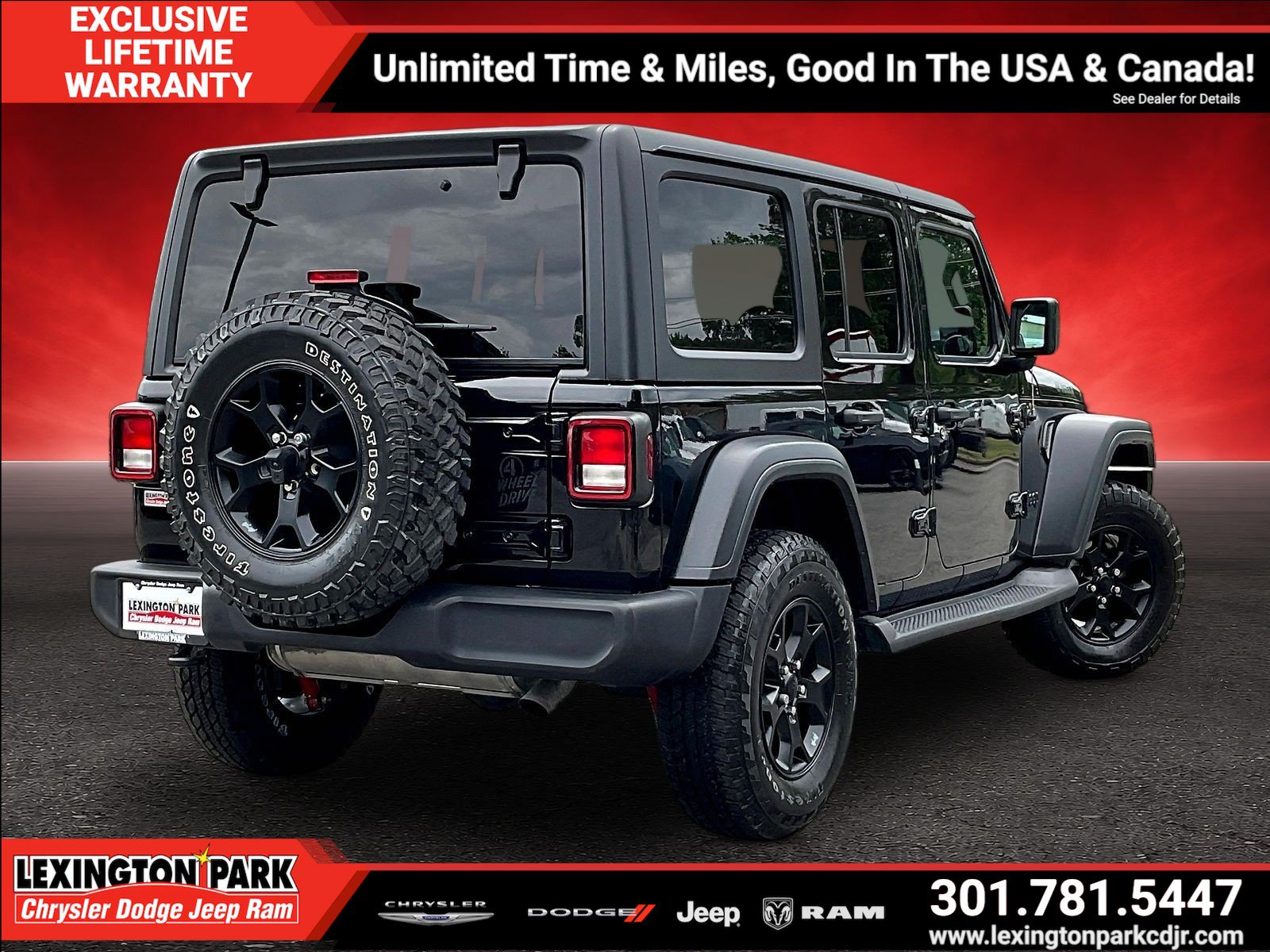 Used 2020 Jeep Wrangler Unlimited Sport AWD/4WD image 5
