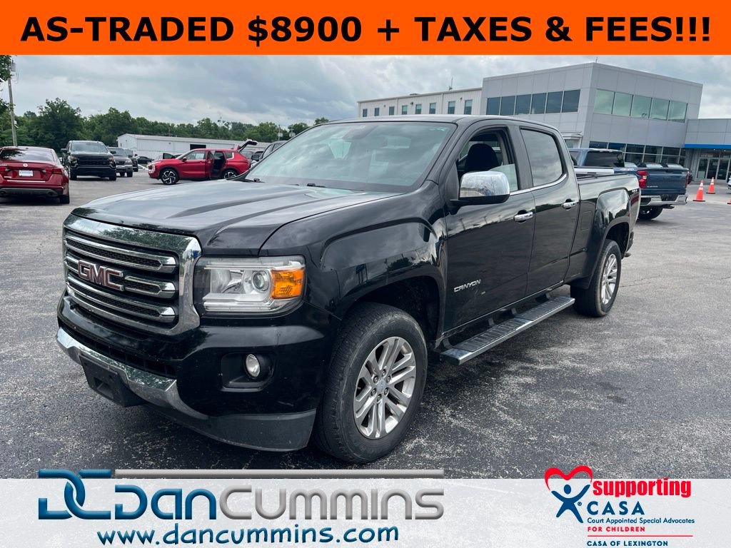 Used 2015 GMC Canyon SLT w/ Driver Alert Package AWD/4WD image 1