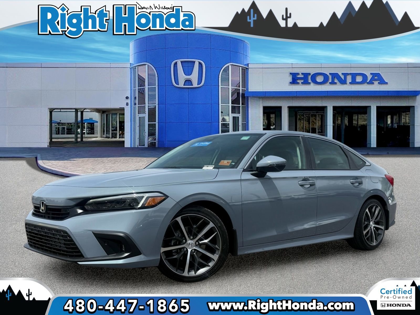 Certified 2024 Honda Civic Touring