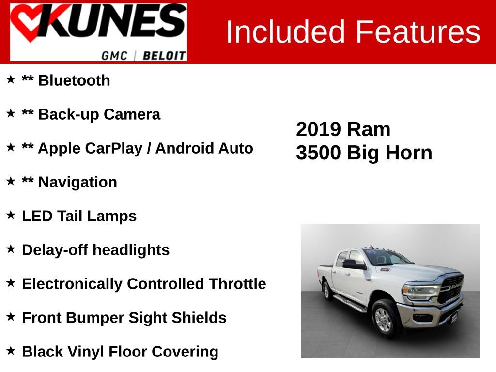 Used 2019 RAM 3500 Big Horn video 2