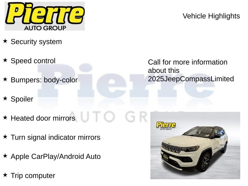 Used 2025 Jeep Compass Limited AWD/4WD image 22