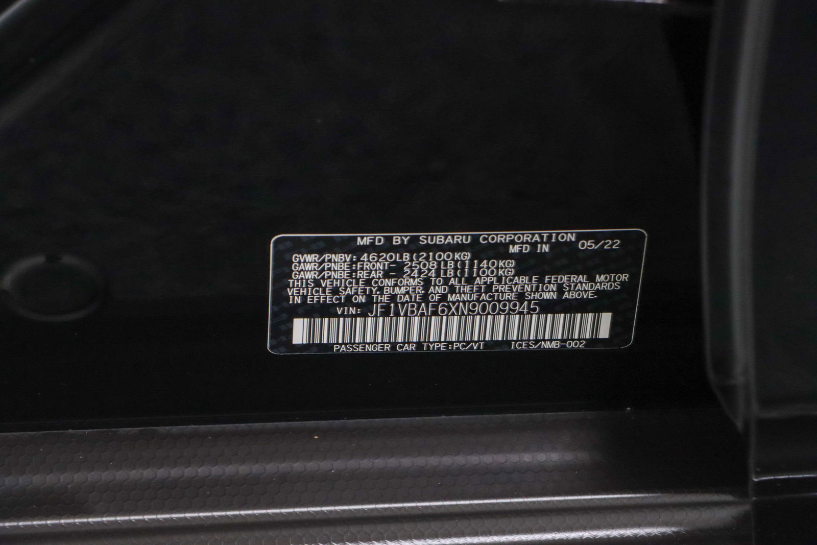 Used 2022 Subaru WRX Premium AWD/4WD image 30