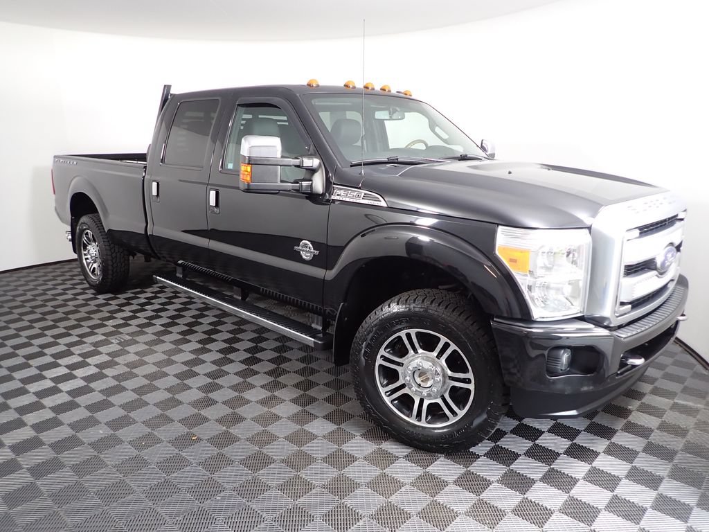 Used 2014 Ford F350 Platinum w/ Snow Plow Prep Package AWD/4WD image 11