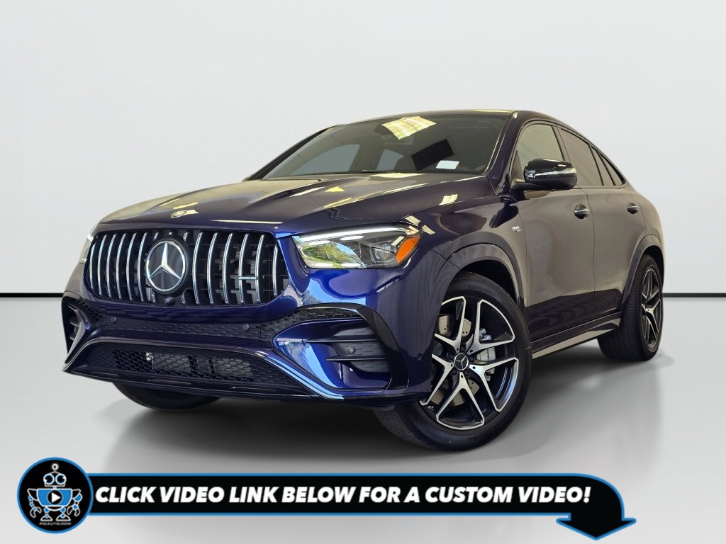 New 2025 Mercedes-Benz GLE 53 AMG 4MATIC Coupe
