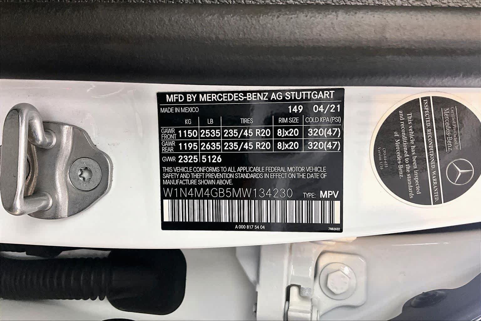 Certified 2021 Mercedes-Benz GLB 250 image 32