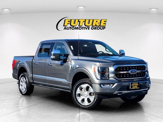 Certified 2022 Ford F150 Platinum w/ Max Trailer Tow Package image 1