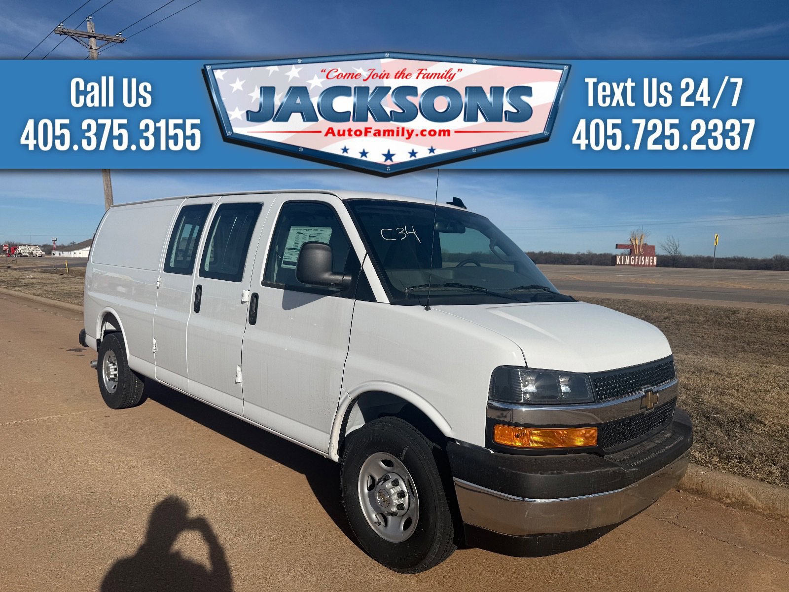 New 2025 Chevrolet Express 3500 Extended w/ Driver Convenience Package