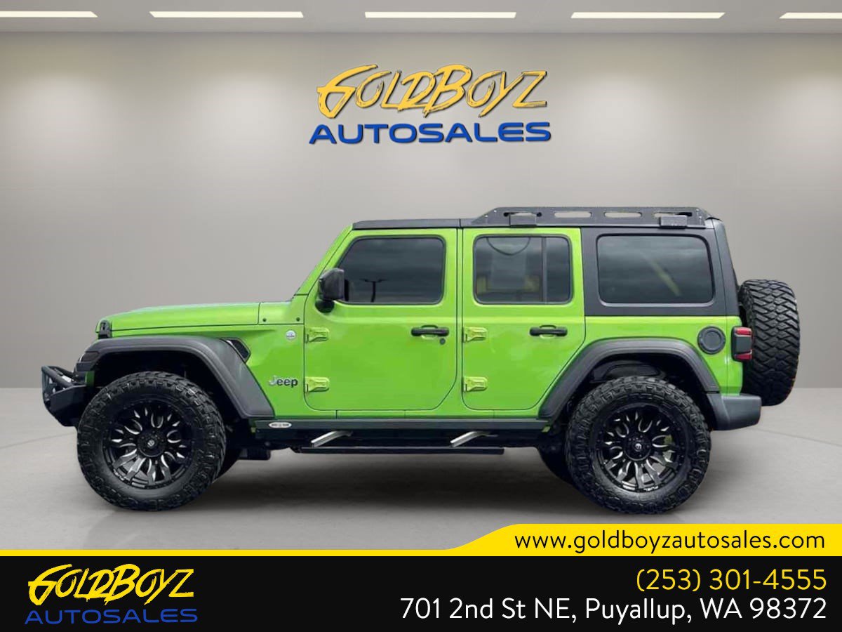 Used 2019 Jeep Wrangler Unlimited Sport w/ Technology Group AWD/4WD image 7
