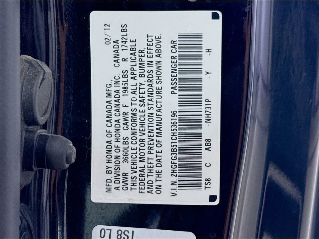 Used 2012 Honda Civic LX image 36