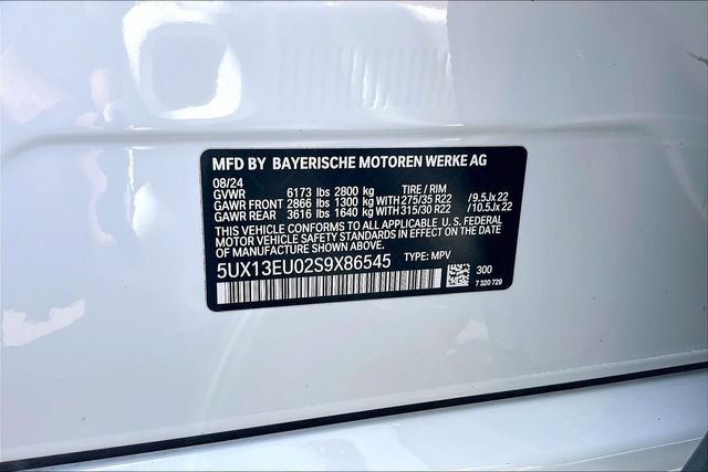 Used 2025 BMW X5 sDrive40i w/ M Sport Package RWD image 30