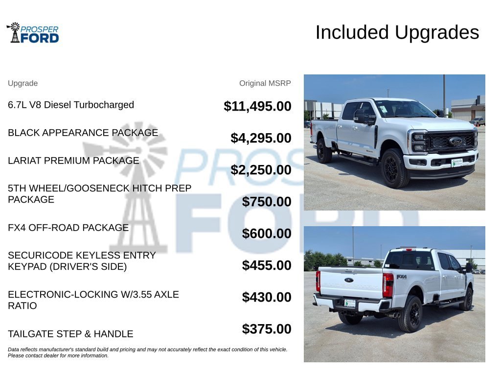 New 2026 Ford F350 Lariat w/ Black Appearance Package AWD/4WD image 3
