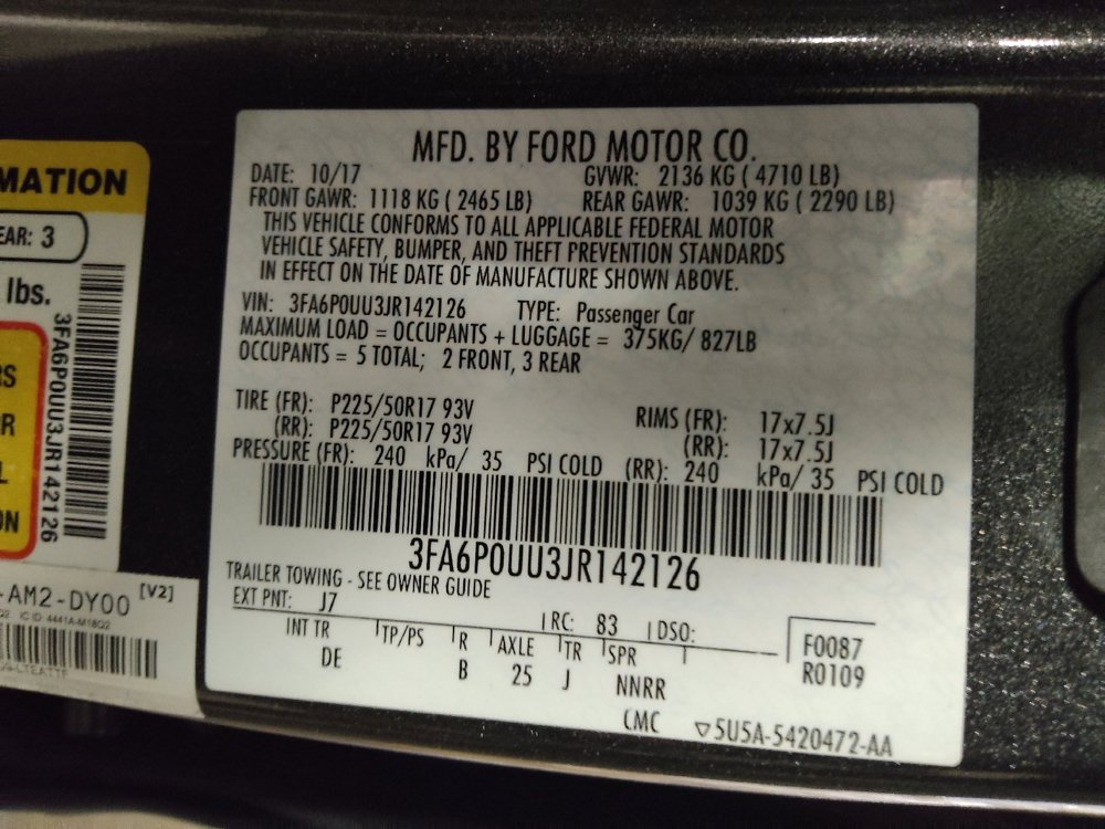 Used 2018 Ford Fusion S FWD image 33