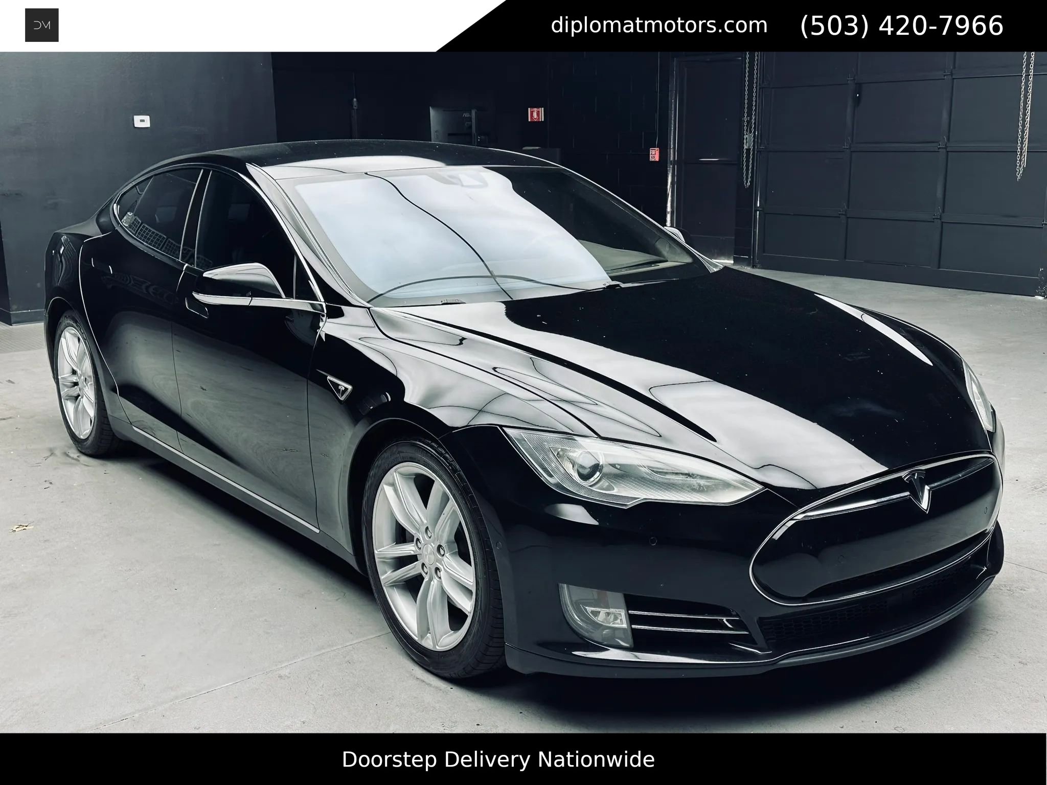 Used 2015 Tesla Model S 70D AWD/4WD image 9