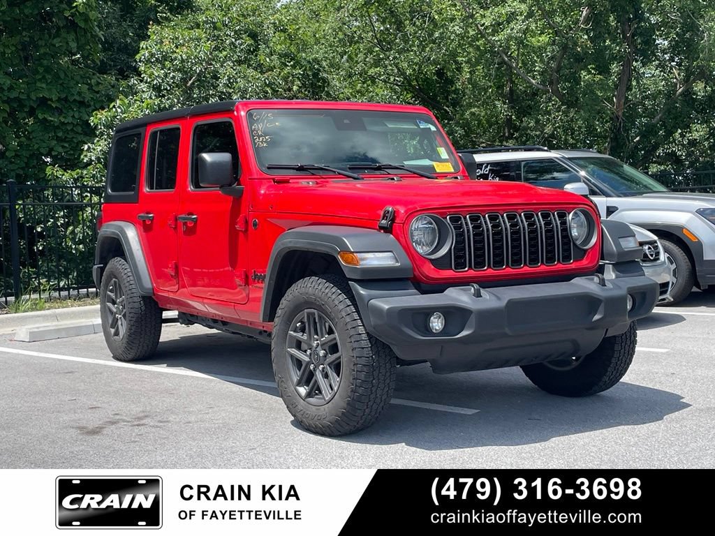 Used 2025 Jeep Wrangler Unlimited Sport AWD/4WD video 1