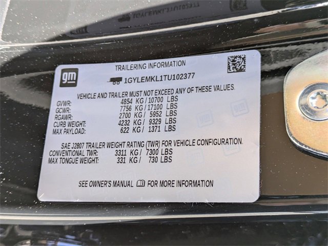 New 2026 Cadillac Escalade IQL Sport 2 w/ LPO, ONYX Package image 37