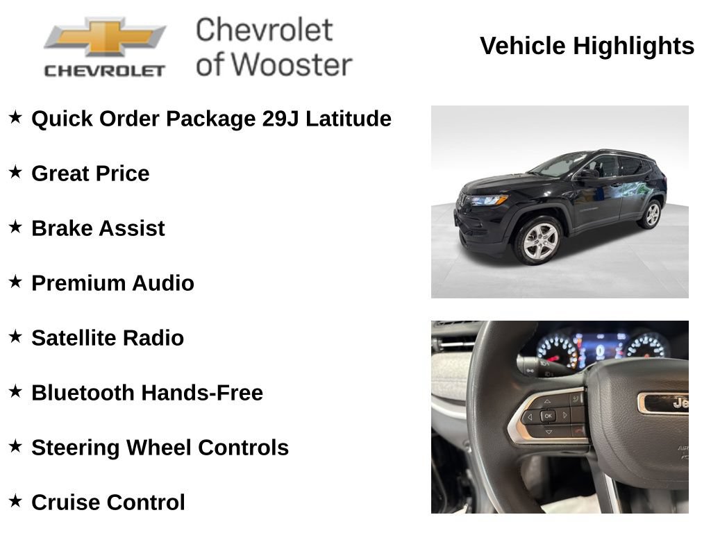Used 2024 Jeep Compass Latitude AWD/4WD image 2