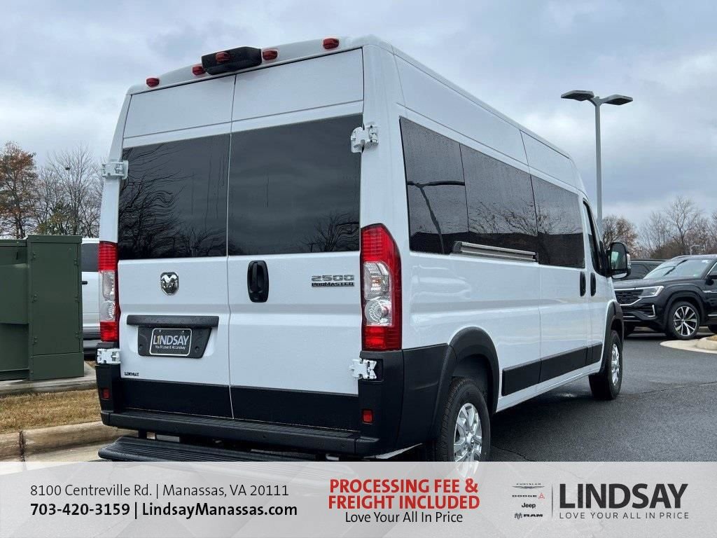 New 2026 RAM ProMaster 2500 w/ Quick Order Package 22H SLT+ FWD image 4