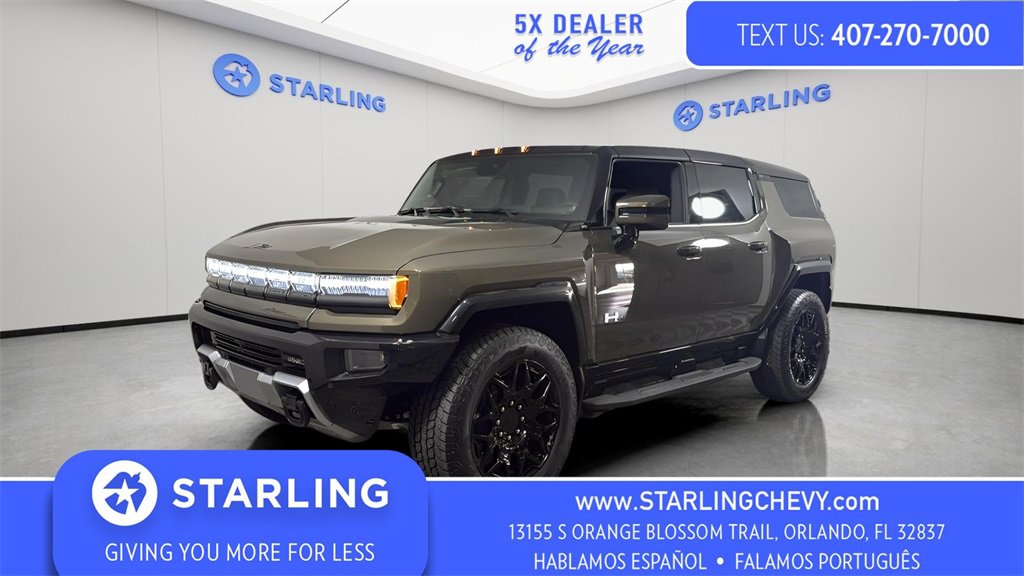 Certified 2025 GMC Hummer EV 2X w/ LPO, Cargo Utility Package