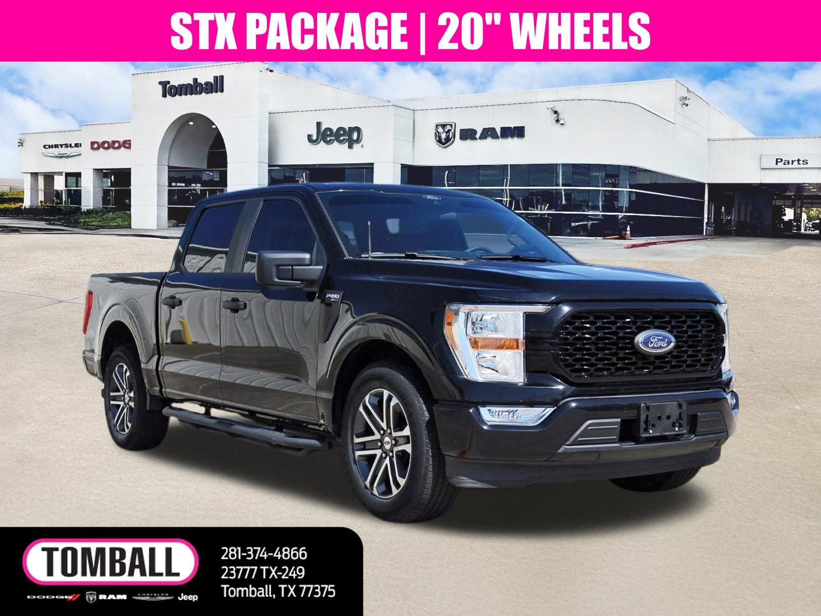 Used 2021 Ford F150 XL w/ STX Appearance Package RWD image 1