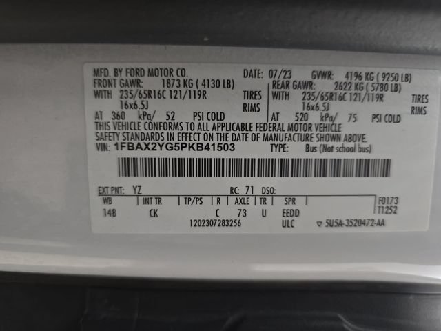 Used 2023 Ford Transit 350 XLT RWD image 33