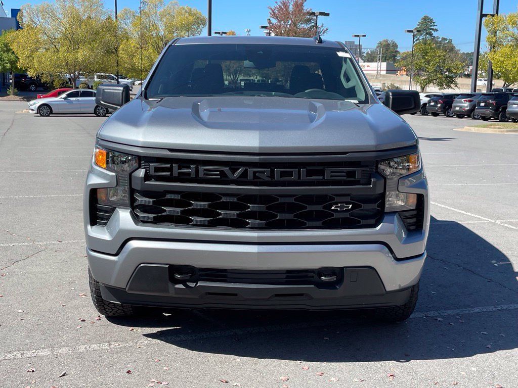 New 2026 Chevrolet Silverado 1500 Custom w/ Turbomax Blackout Package AWD/4WD image 2