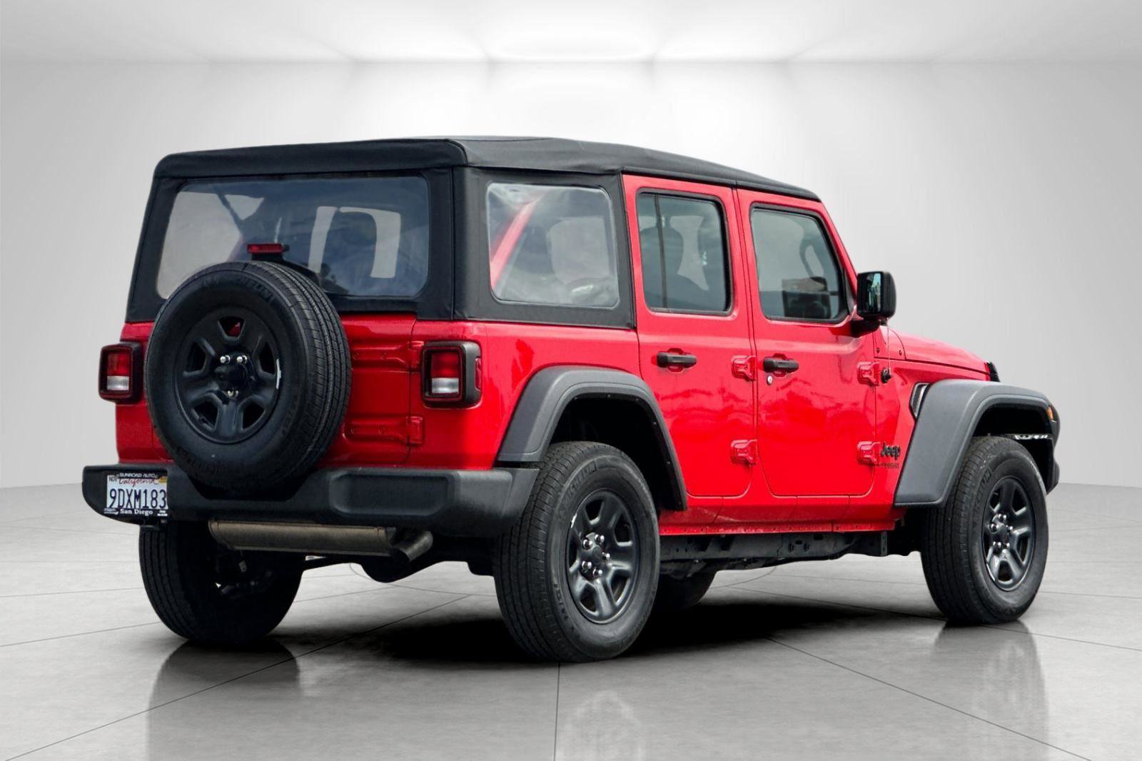 Certified 2022 Jeep Wrangler Unlimited Sport image 3