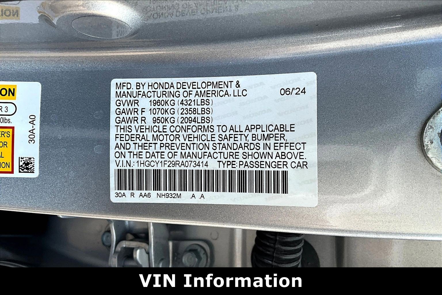 Used 2024 Honda Accord LX image 18