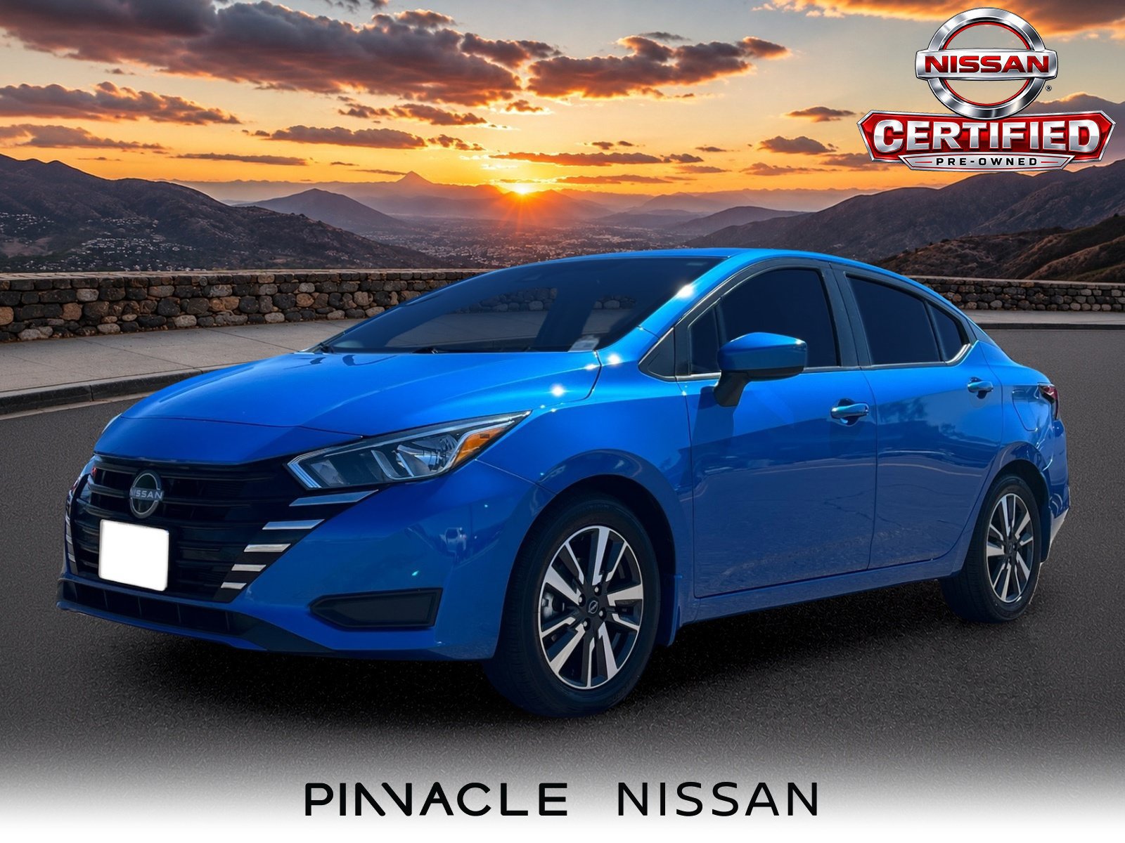 Certified 2024 Nissan Versa SV w/ Trunk Package FWD image 1