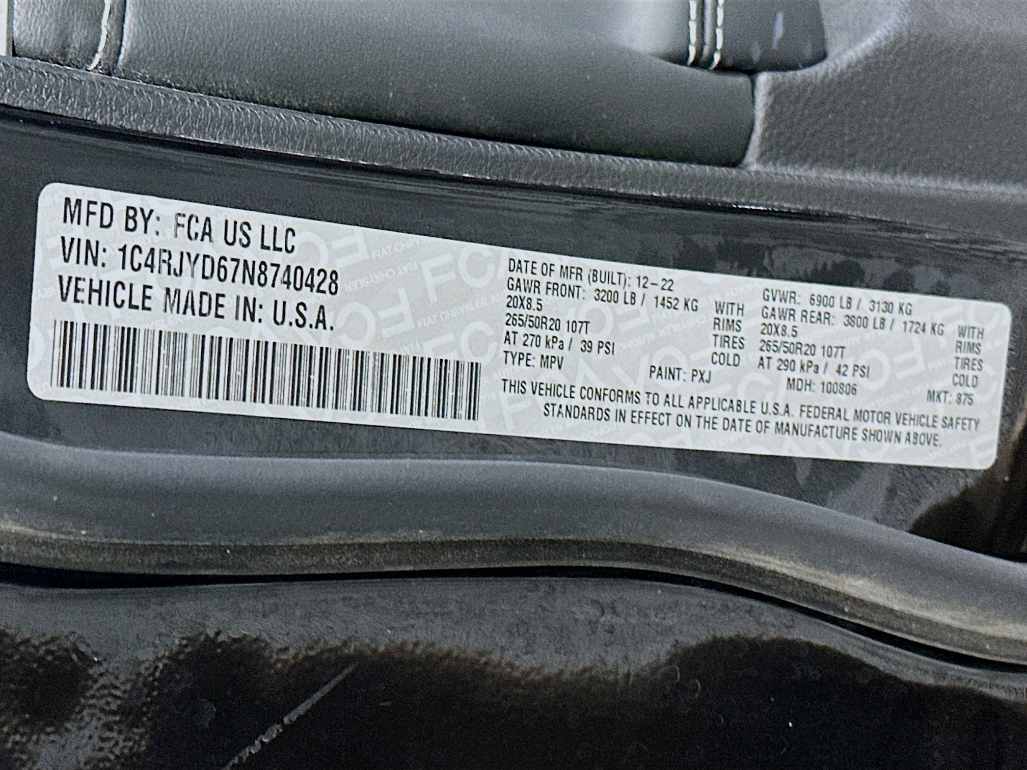 Used 2022 Jeep Grand Cherokee Overland w/ Luxury Tech Group IV image 12